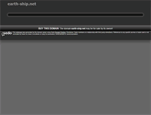 Tablet Screenshot of earth-ship.net
