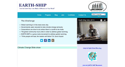 Desktop Screenshot of earth-ship.com