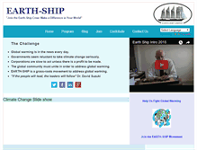 Tablet Screenshot of earth-ship.com